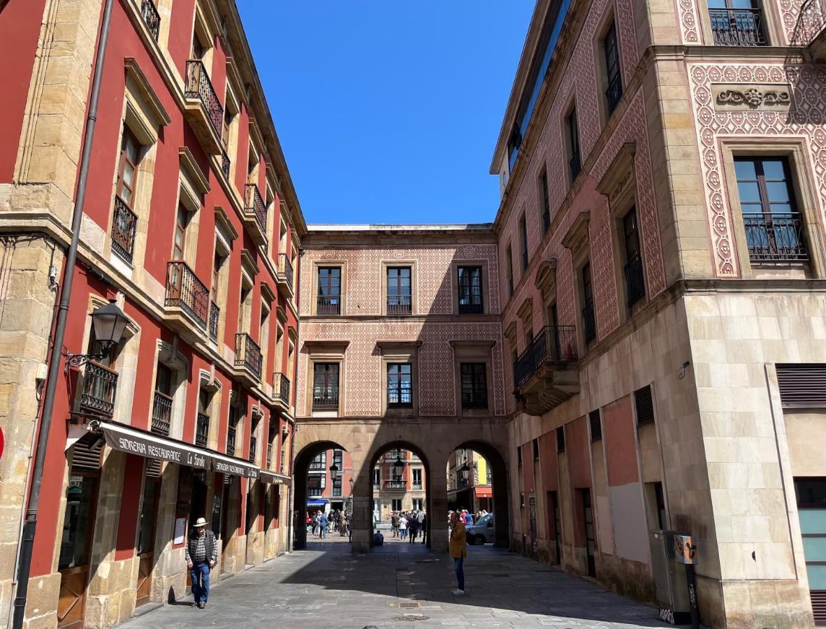Myhousespain - Acogedor Apartamento Plaza Mayor Gijon 1 Eksteriør bilde
